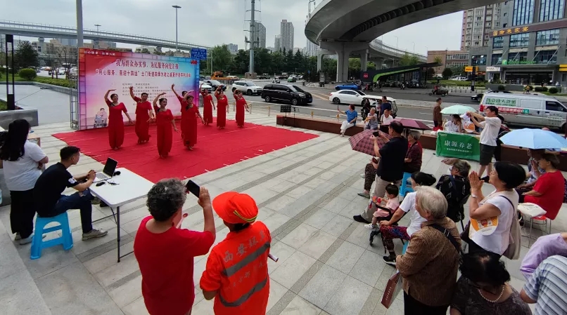康源耆祥 | 养老早市走进惠民南坊社区，为居民献上服务“盛宴”